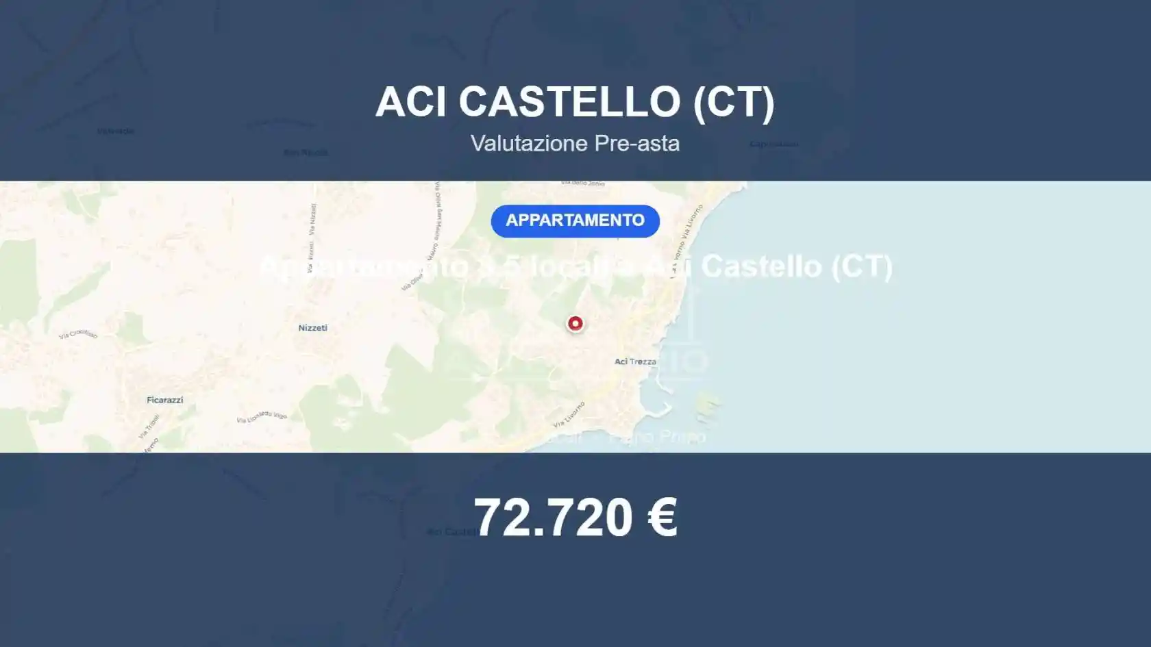 Appartamento in vendita a Aci Castello