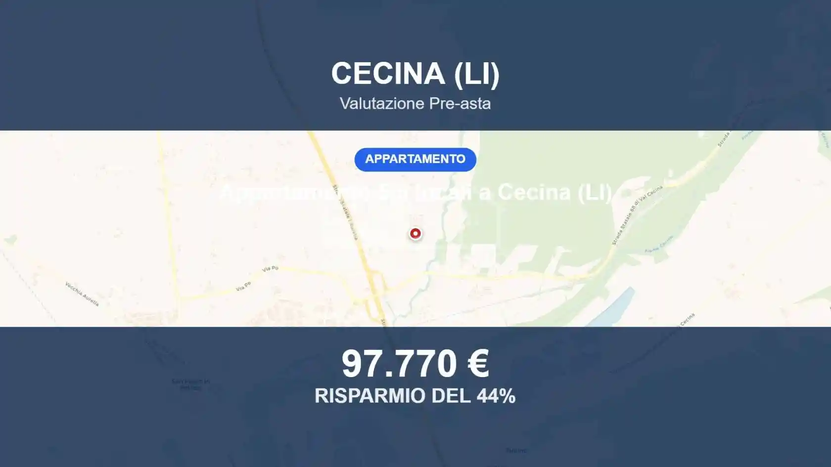 Appartamento in vendita a Cecina