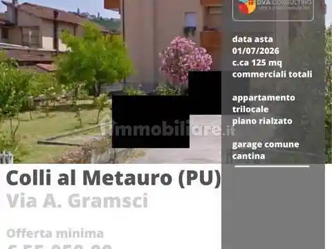 Appartamento in vendita a Colli al Metauro