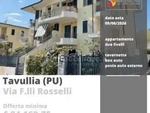 Appartamento in vendita a Tavullia