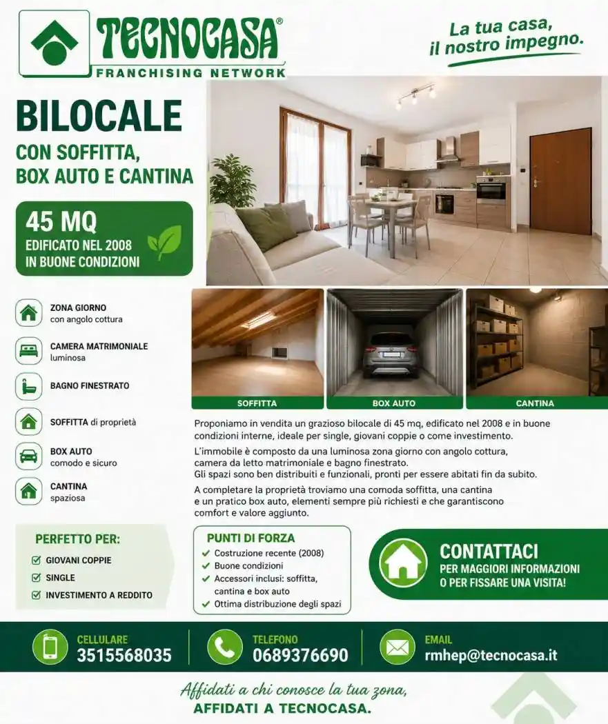 Appartamento in vendita a Sant'Angelo Romano