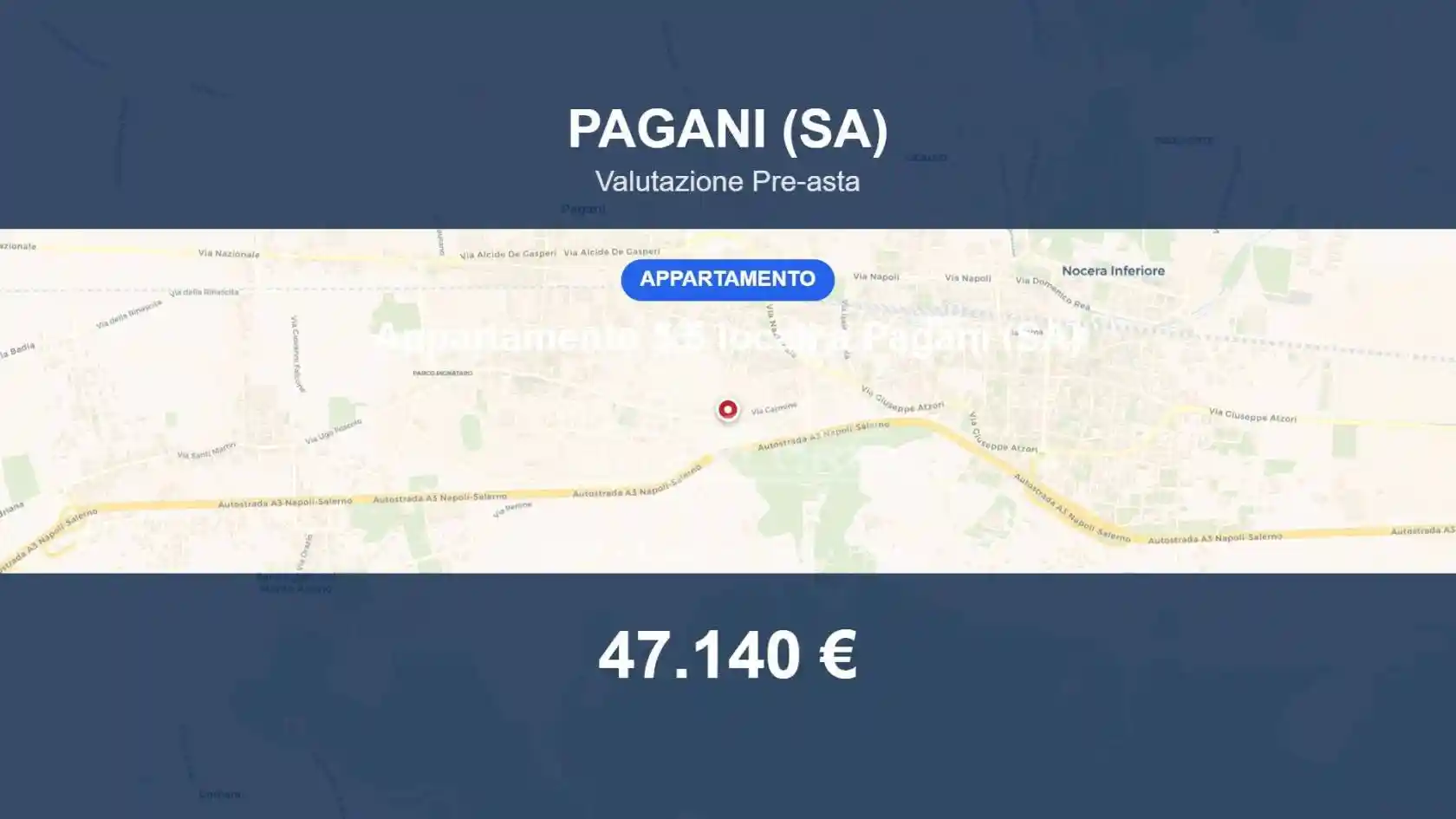 Appartamento in vendita a Pagani