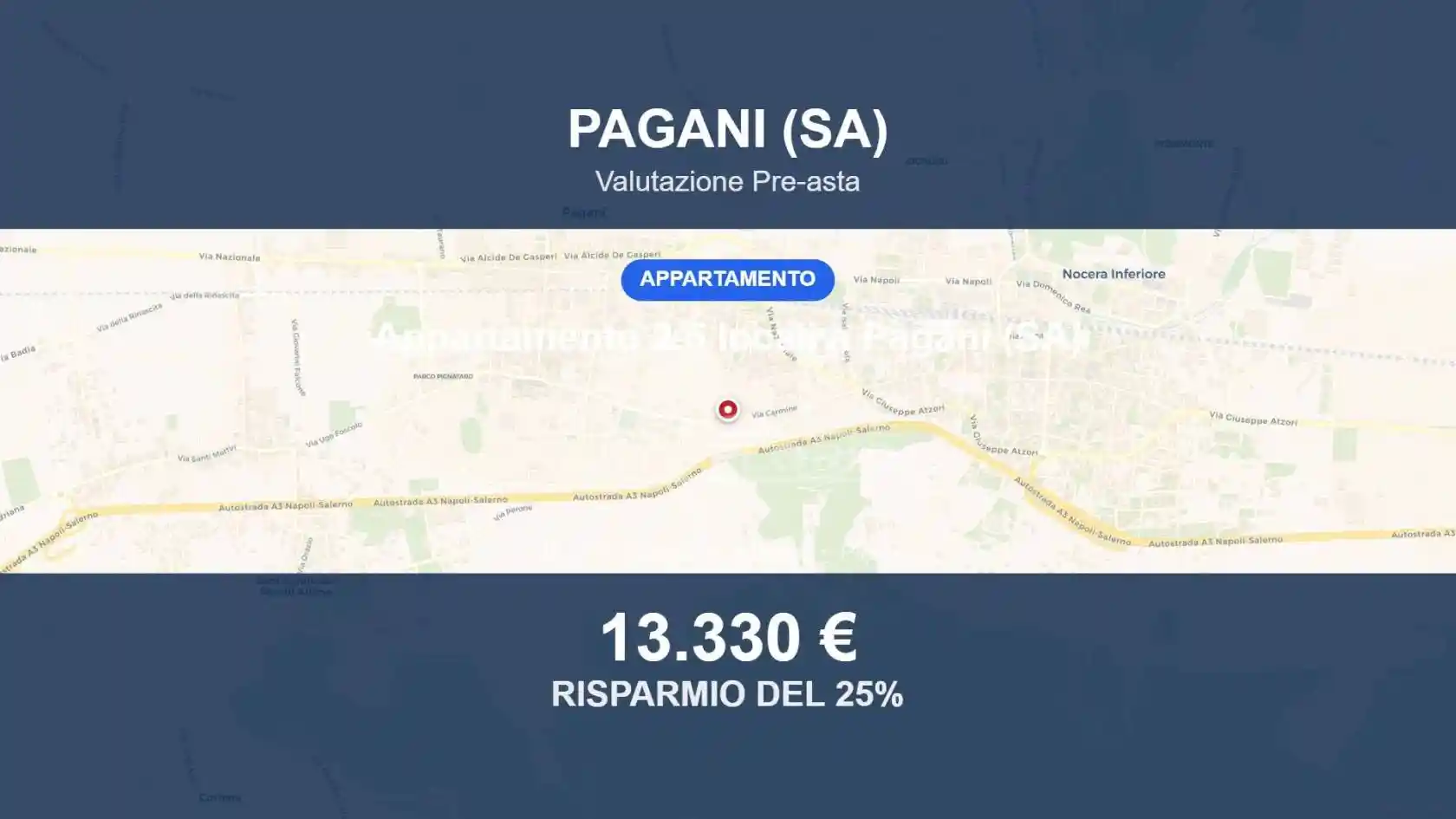 Appartamento in vendita a Pagani