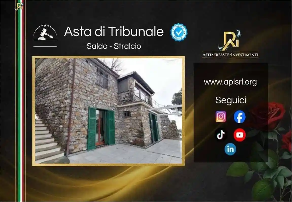 Appartamento in vendita a Zoagli