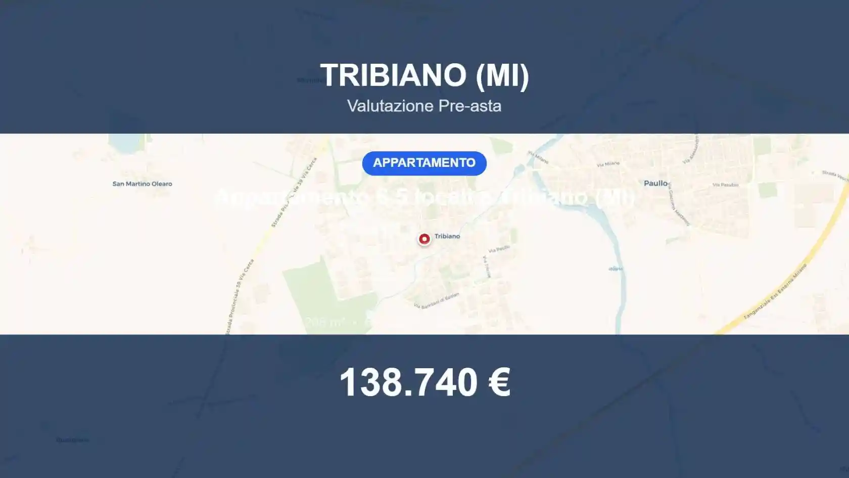 Appartamento in vendita a Tribiano