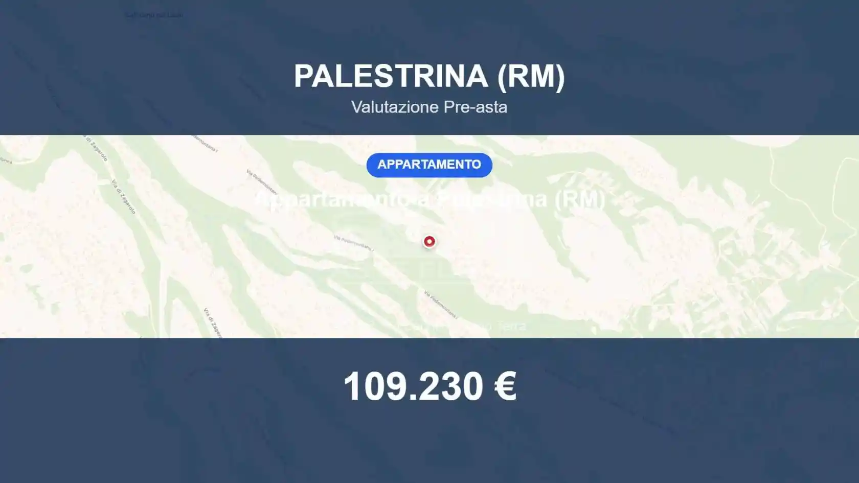 Appartamento in vendita a Palestrina
