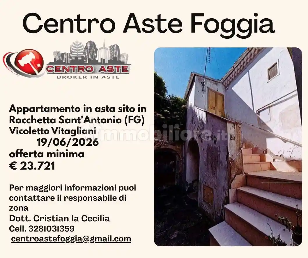 Appartamento in vendita a Rocchetta Sant'Antonio
