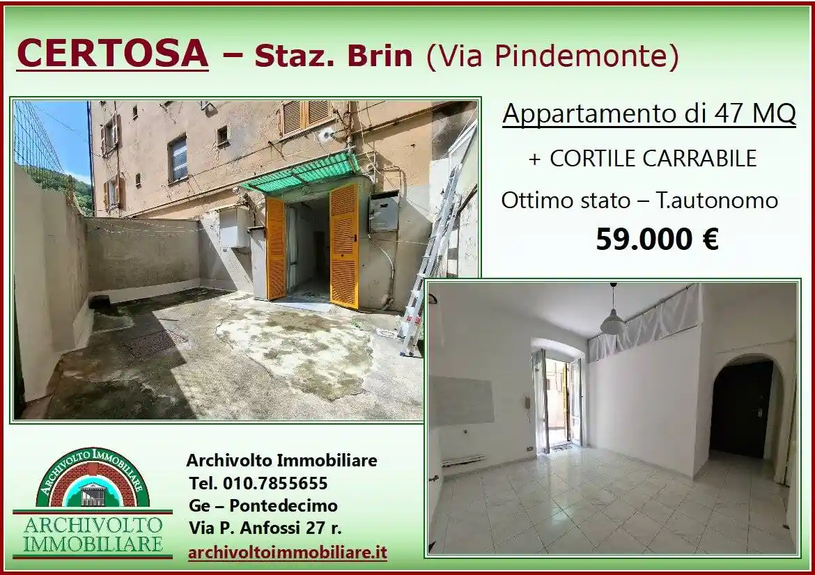 Appartamento in vendita a Genova