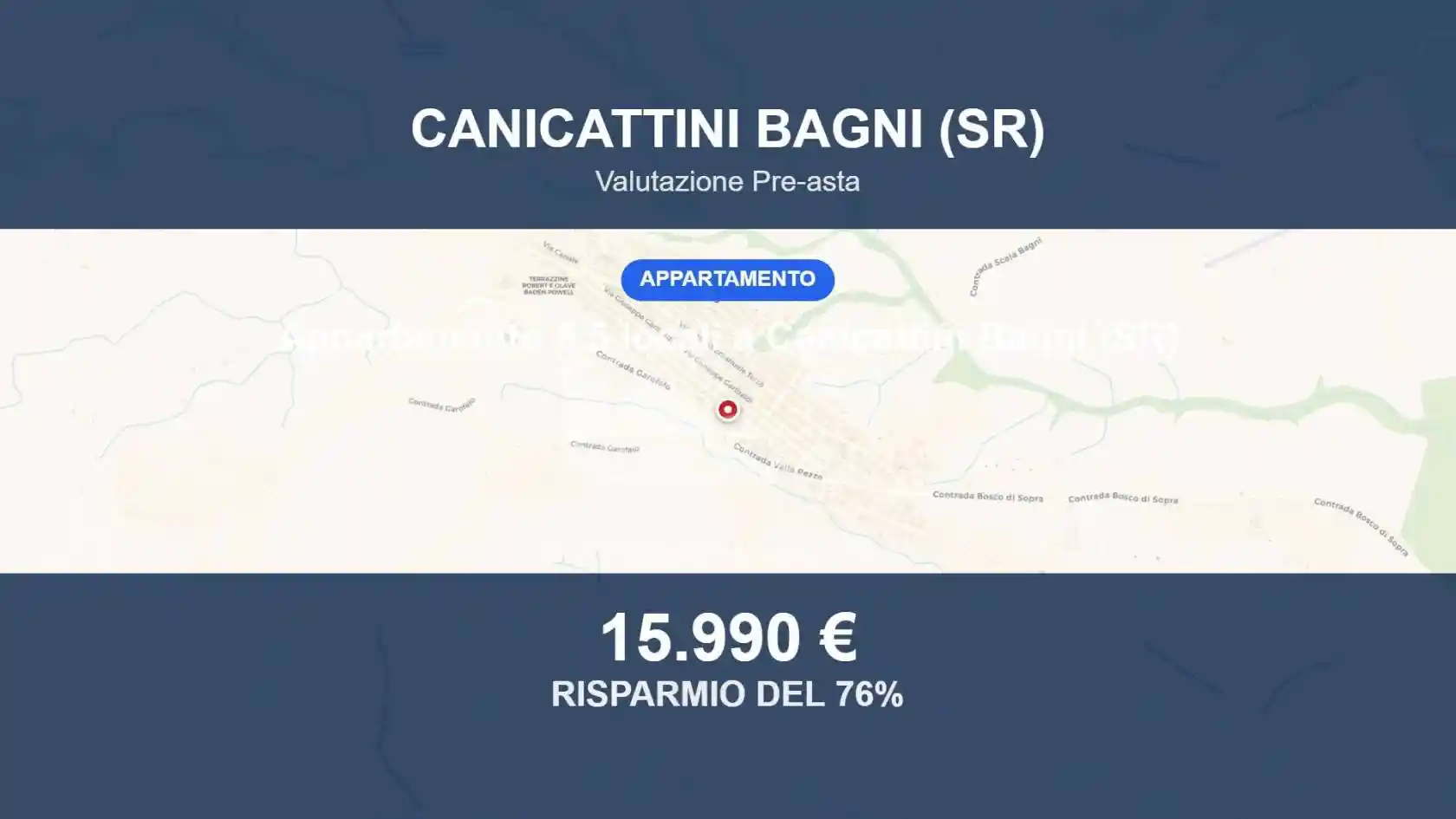 Appartamento in vendita a Canicattini Bagni
