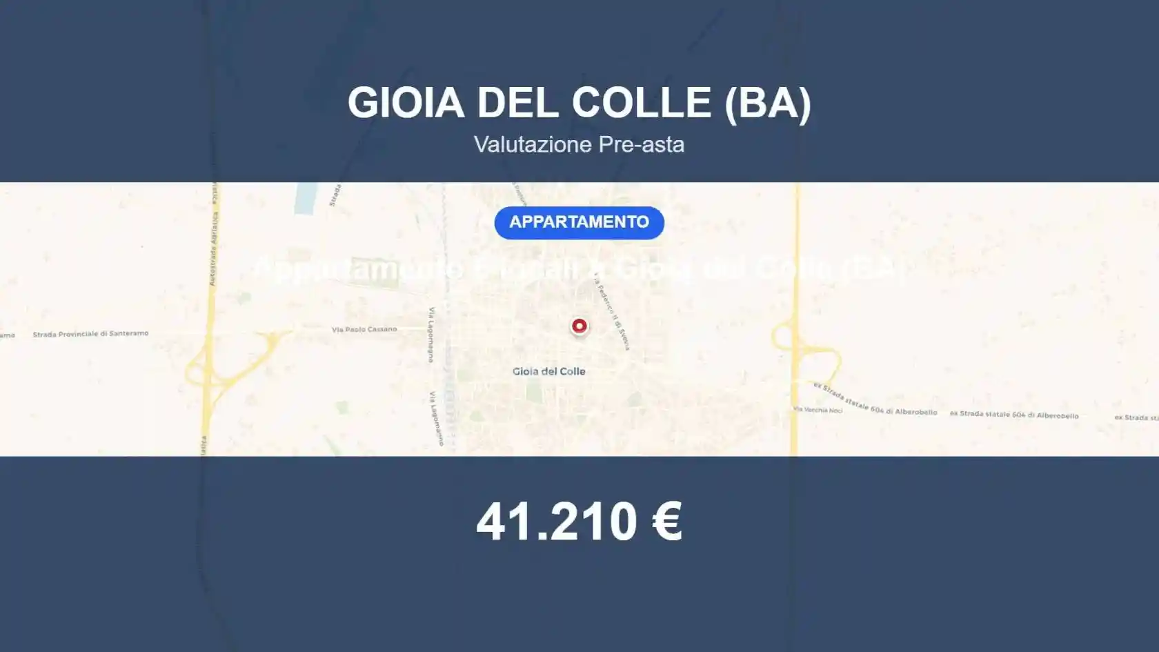 Appartamento in vendita a Gioia del Colle
