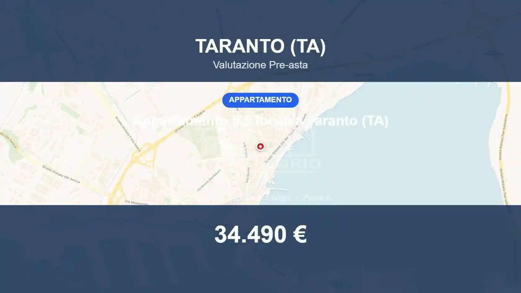 Appartamento in vendita a Taranto