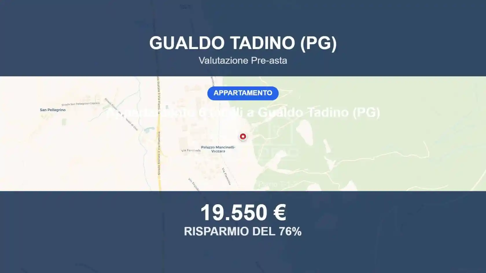 Appartamento in vendita a Gualdo Tadino