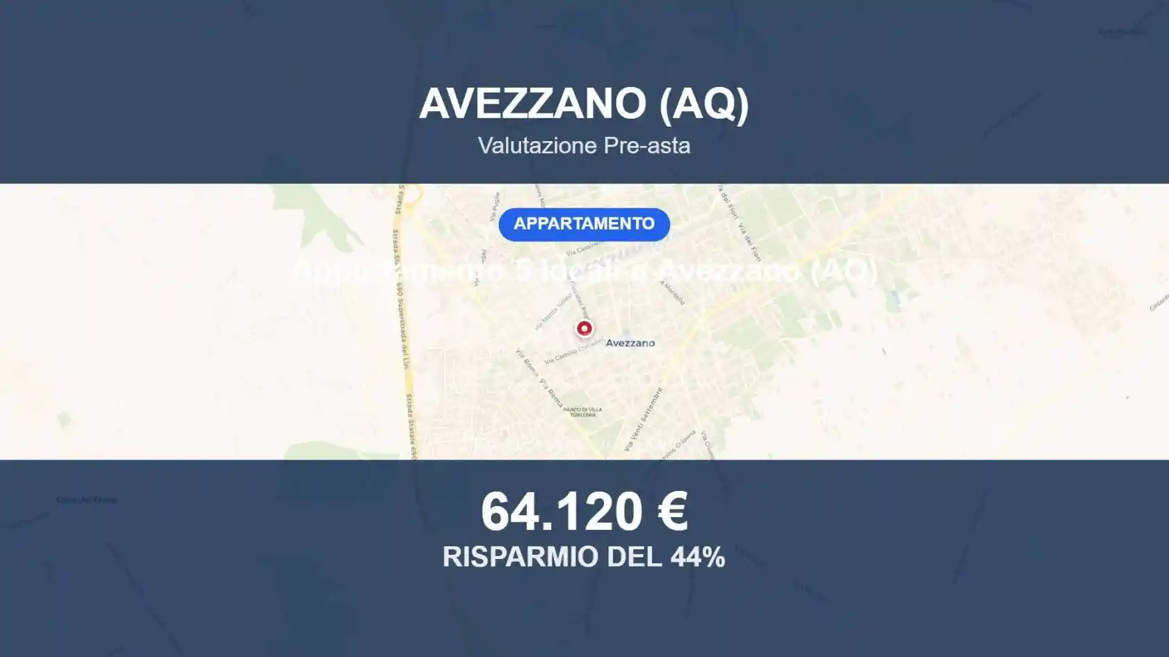 Appartamento in vendita a Avezzano