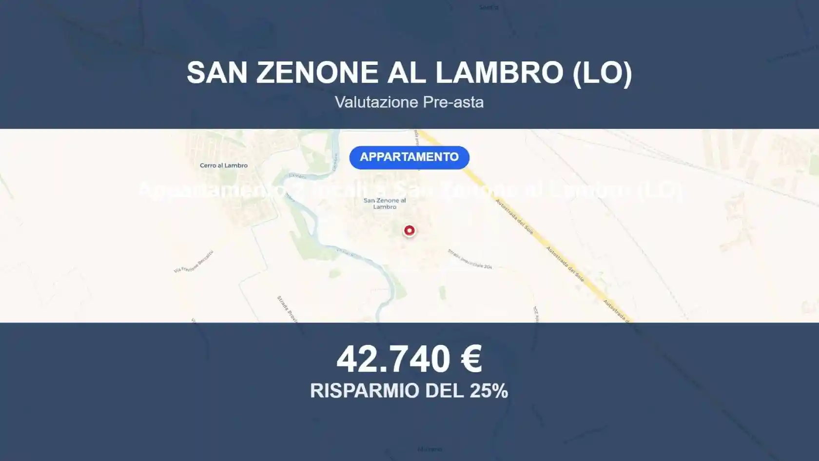 Appartamento in vendita a San Zenone al Lambro