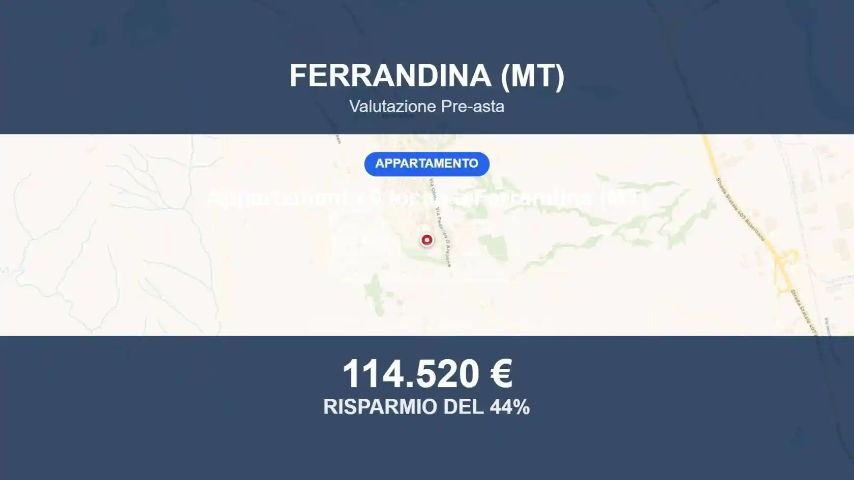 Appartamento in vendita a Ferrandina