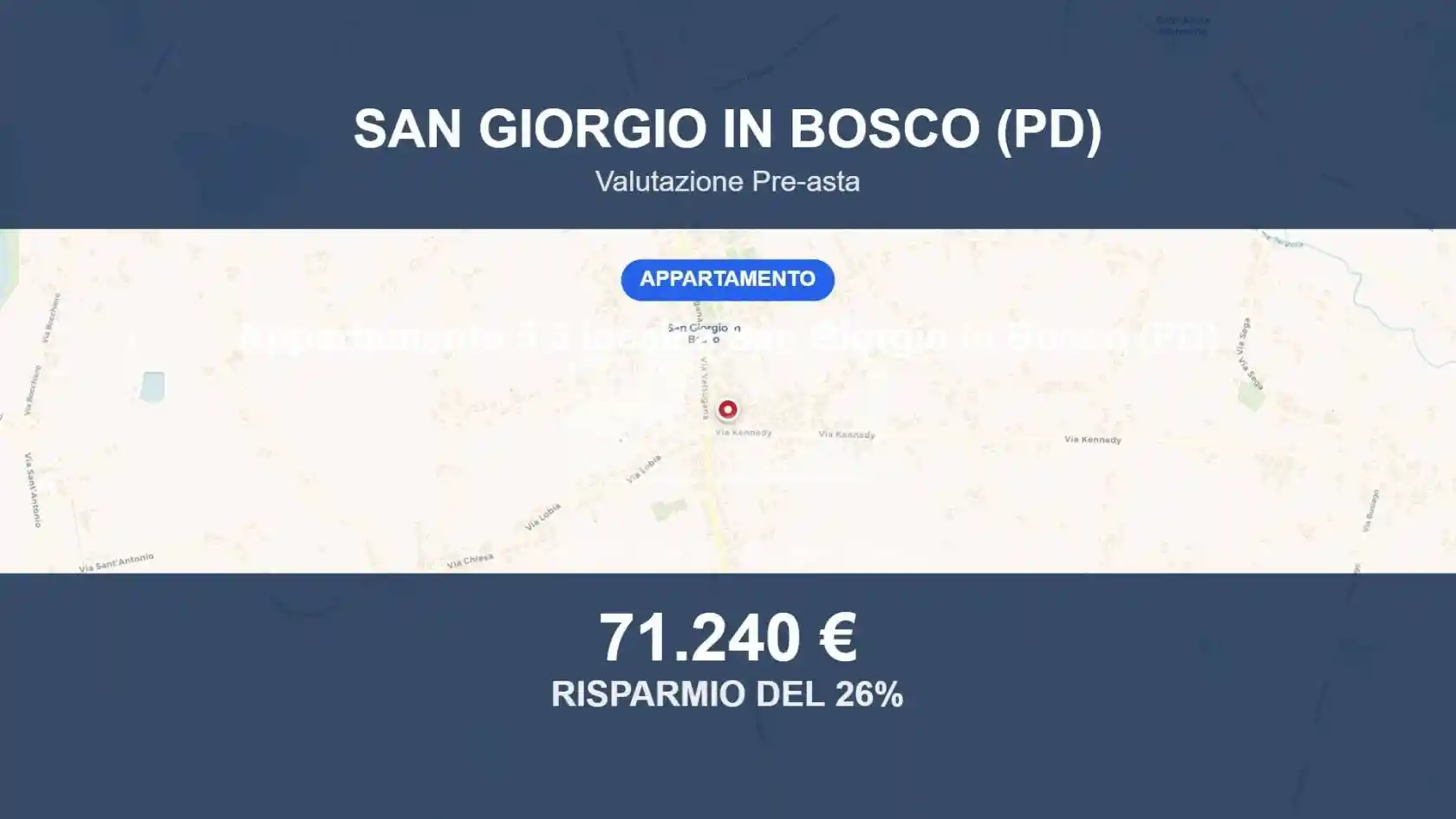 Appartamento in vendita a San Giorgio in Bosco