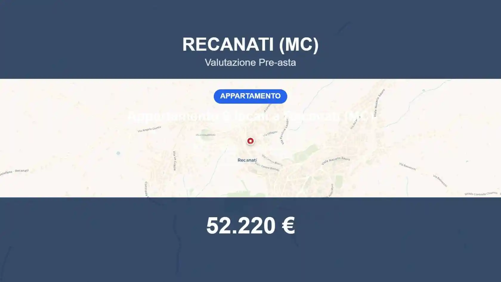 Appartamento in vendita a Recanati