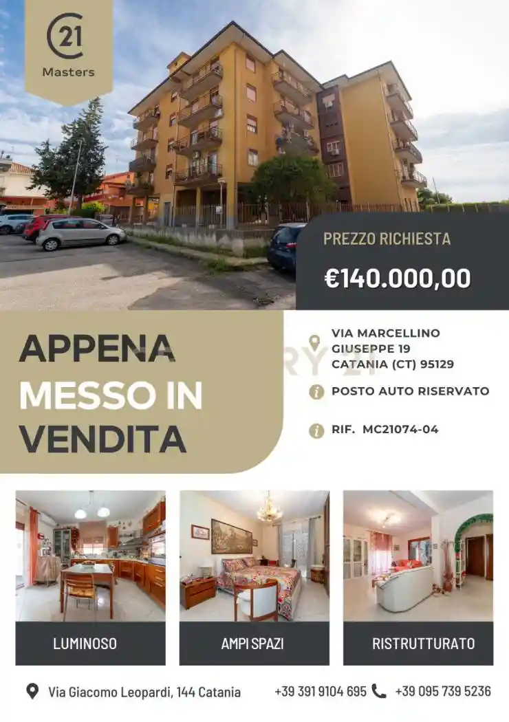 Appartamento in vendita a Catania