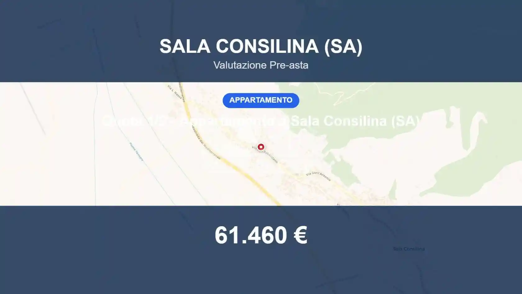 Appartamento in vendita a Sala Consilina