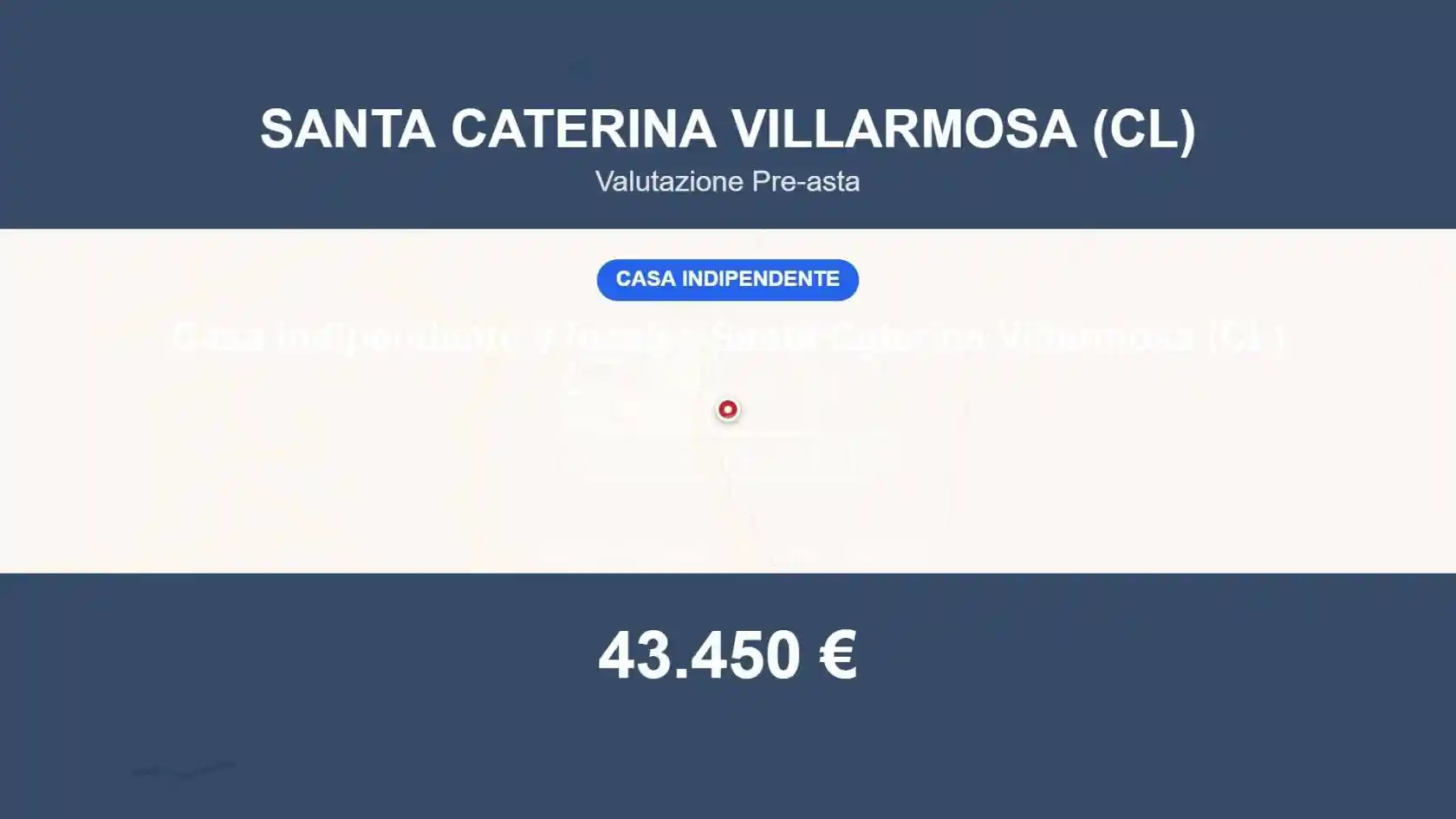 Villa in vendita a Santa Caterina Villarmosa