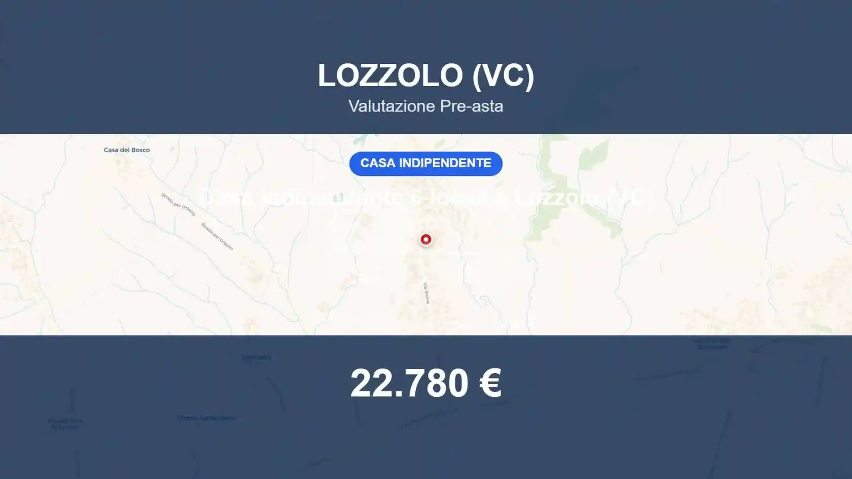 Villa in vendita a Lozzolo