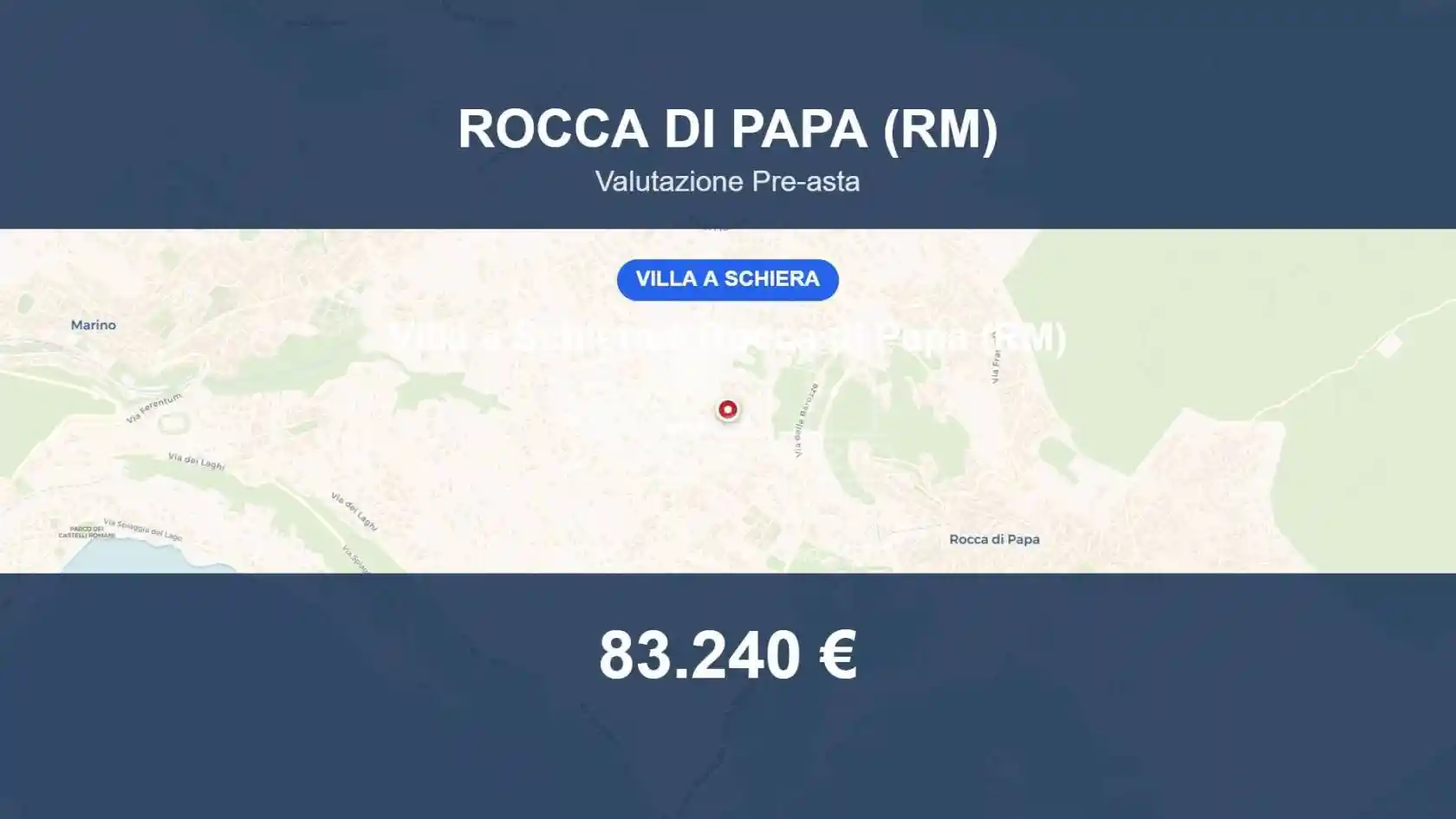 Villetta a schiera in vendita a Rocca di Papa