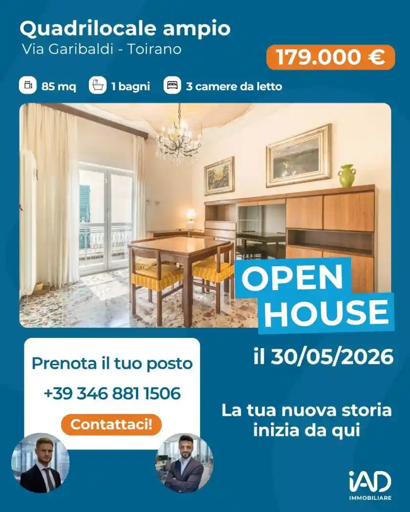 Appartamento in vendita a Toirano
