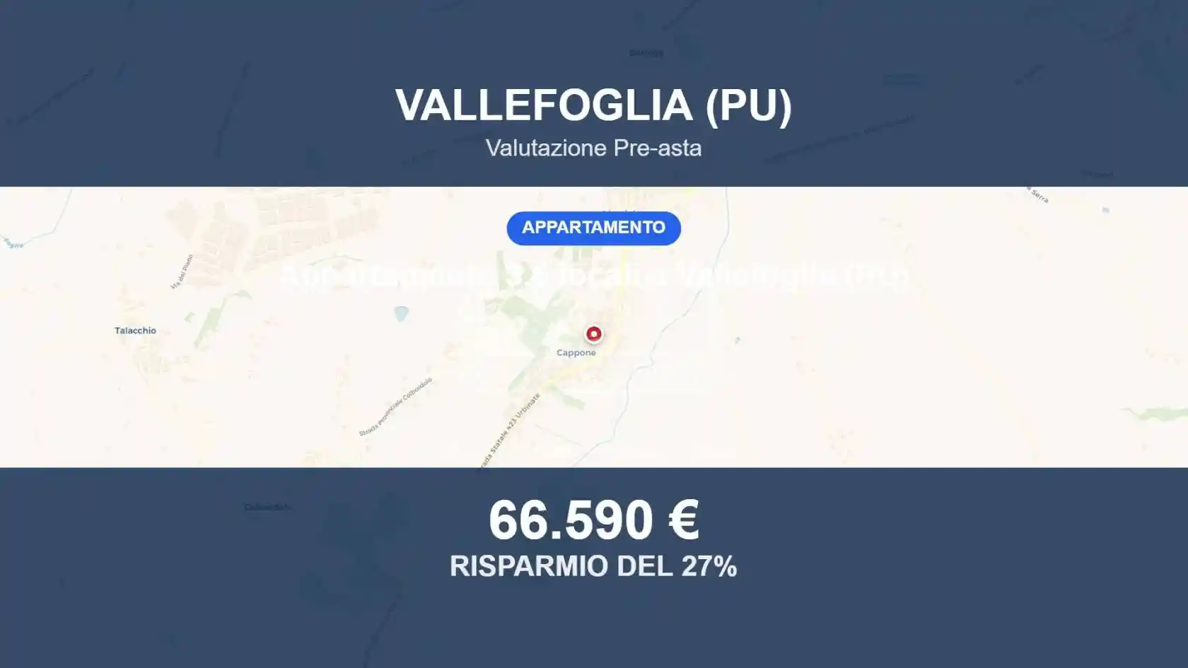 Appartamento in vendita a Vallefoglia