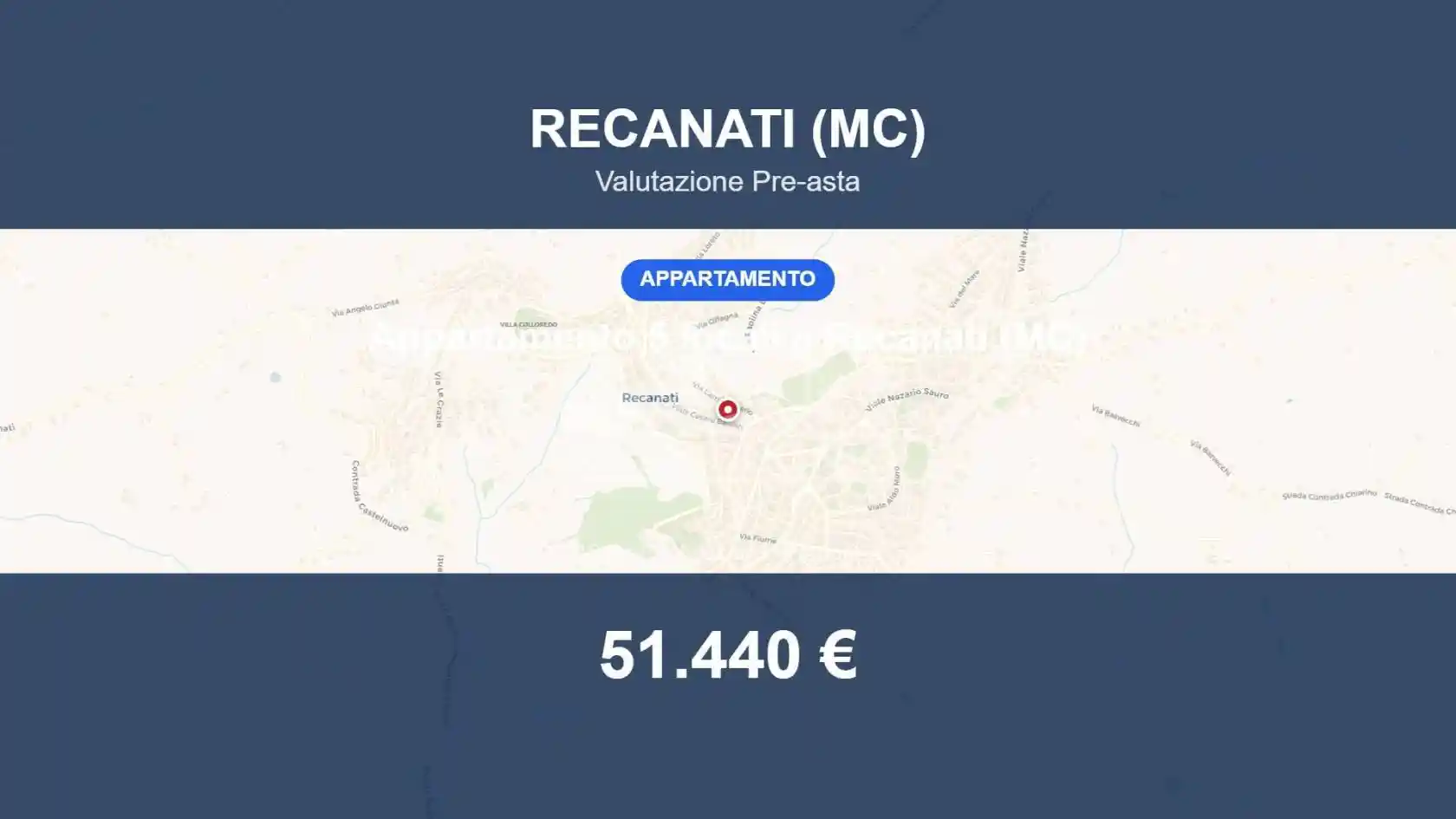 Appartamento in vendita a Recanati