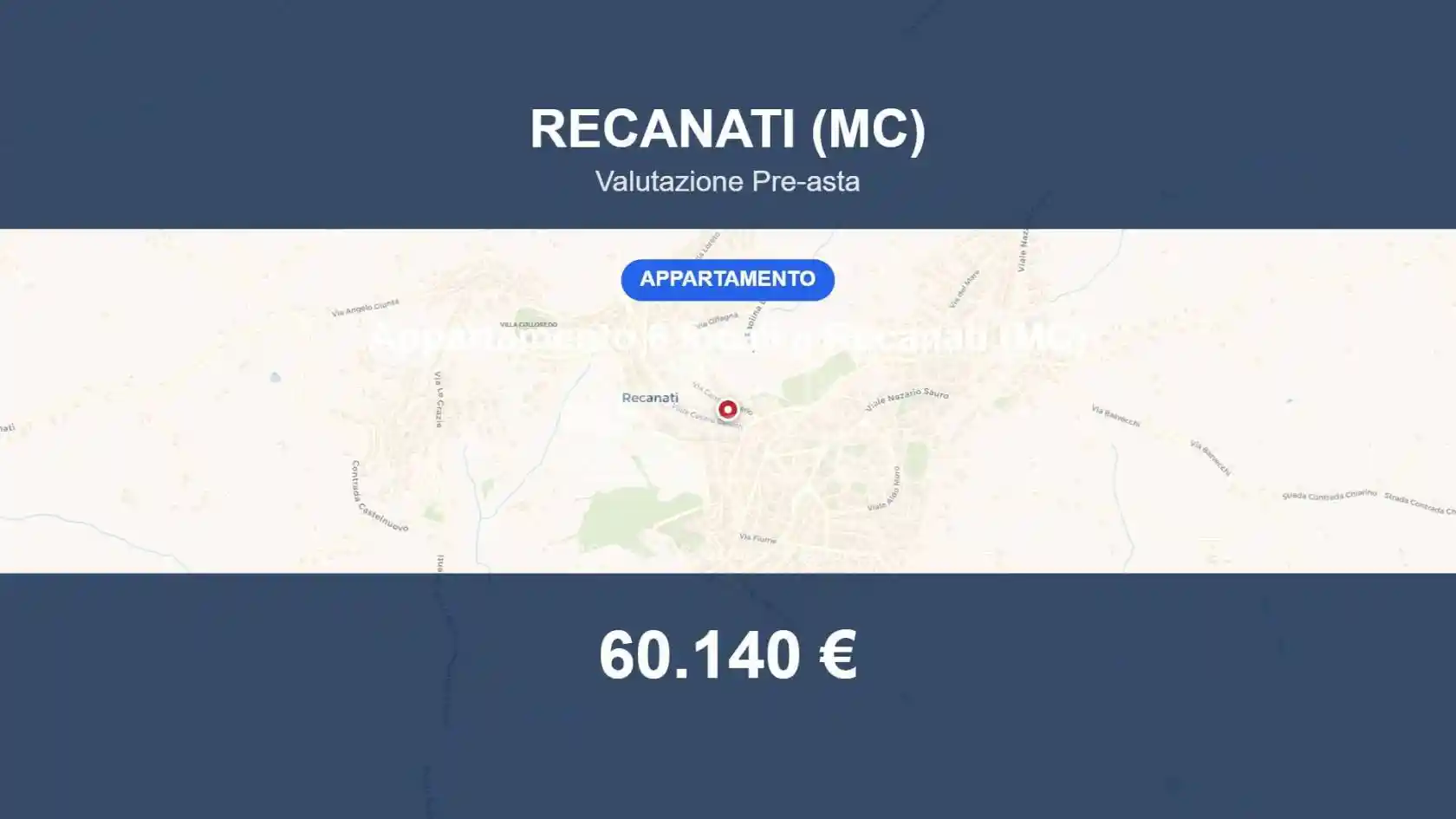 Appartamento in vendita a Recanati