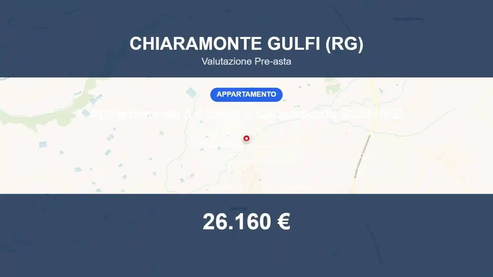 Appartamento in vendita a Chiaramonte Gulfi