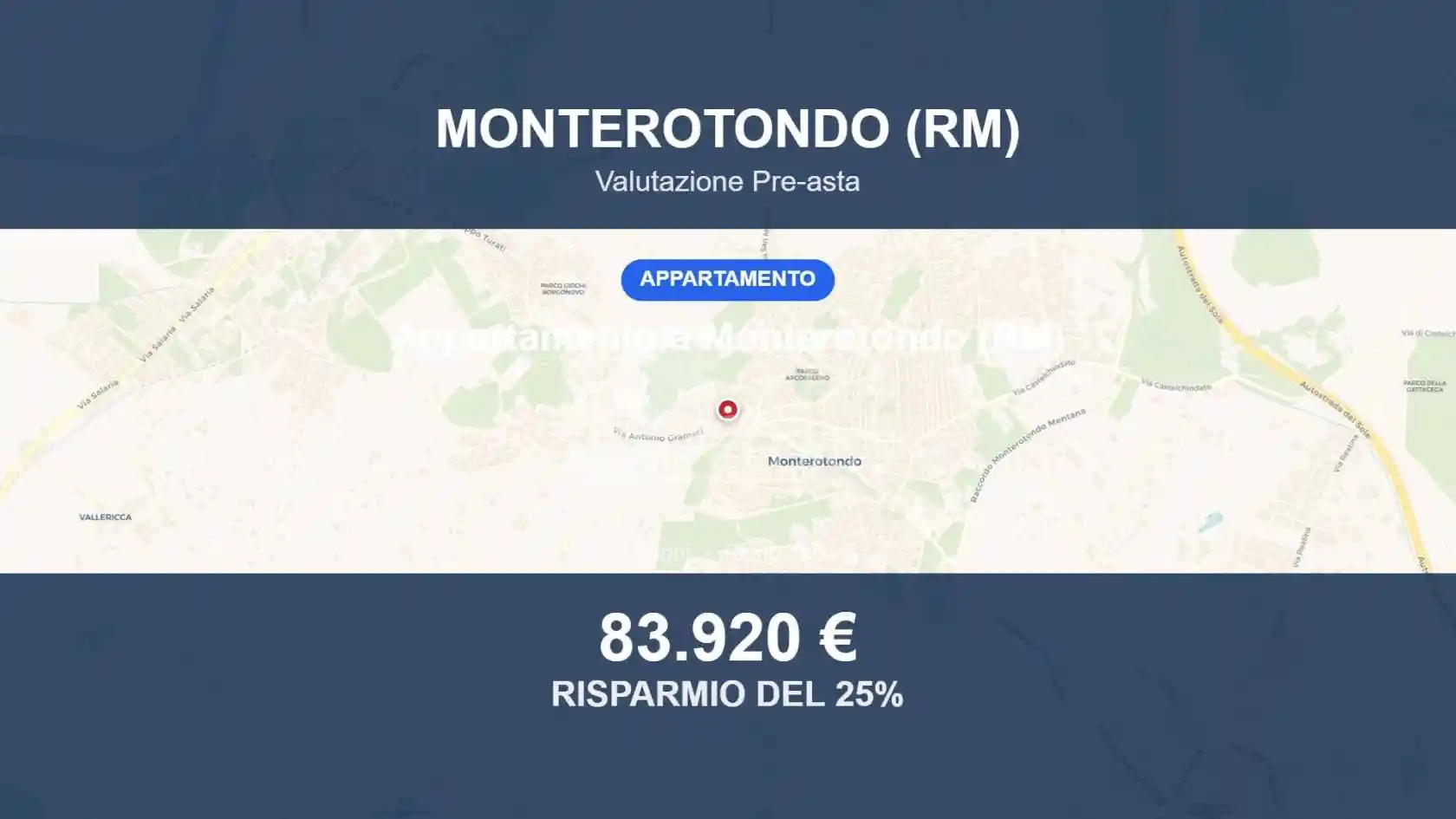 Appartamento in vendita a Monterotondo