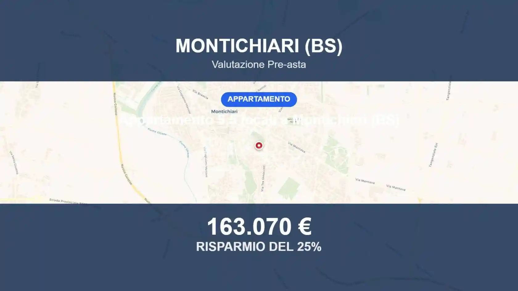Appartamento in vendita a Montichiari