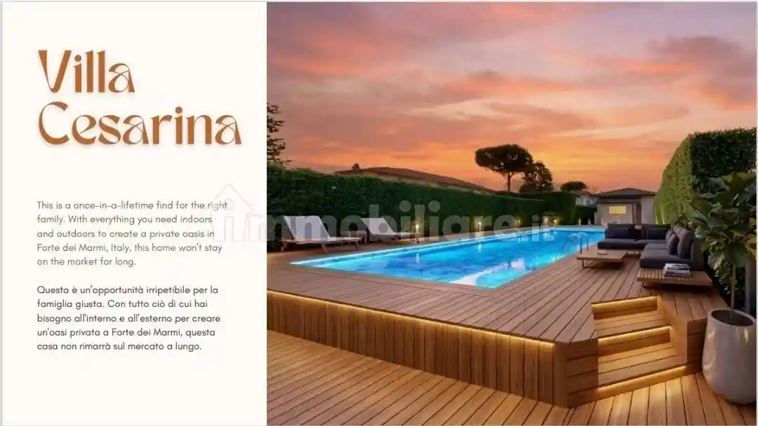 Villa in vendita a Forte dei Marmi