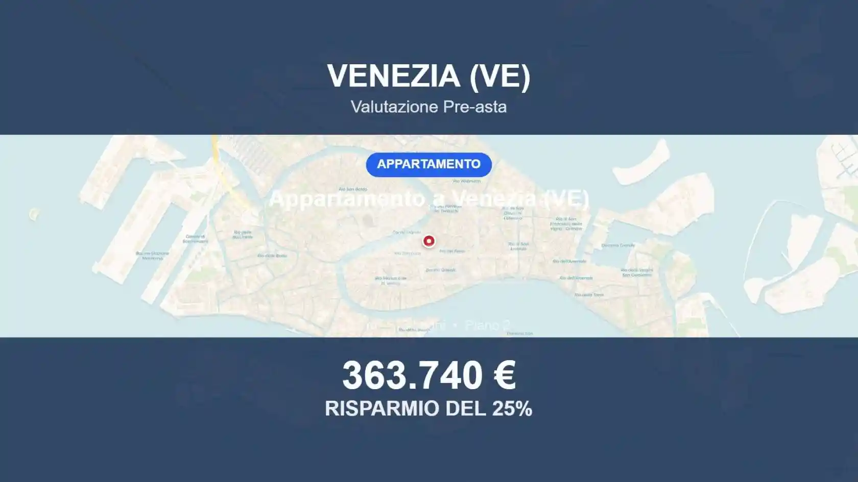 Appartamento in vendita a Venezia