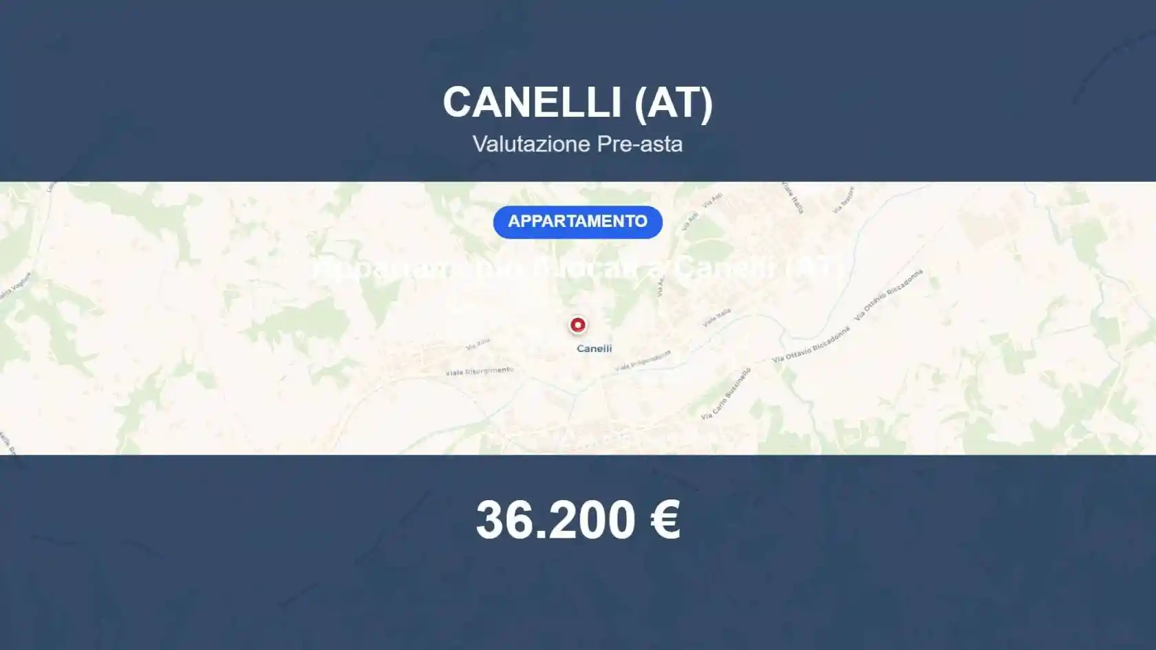 Appartamento in vendita a Canelli
