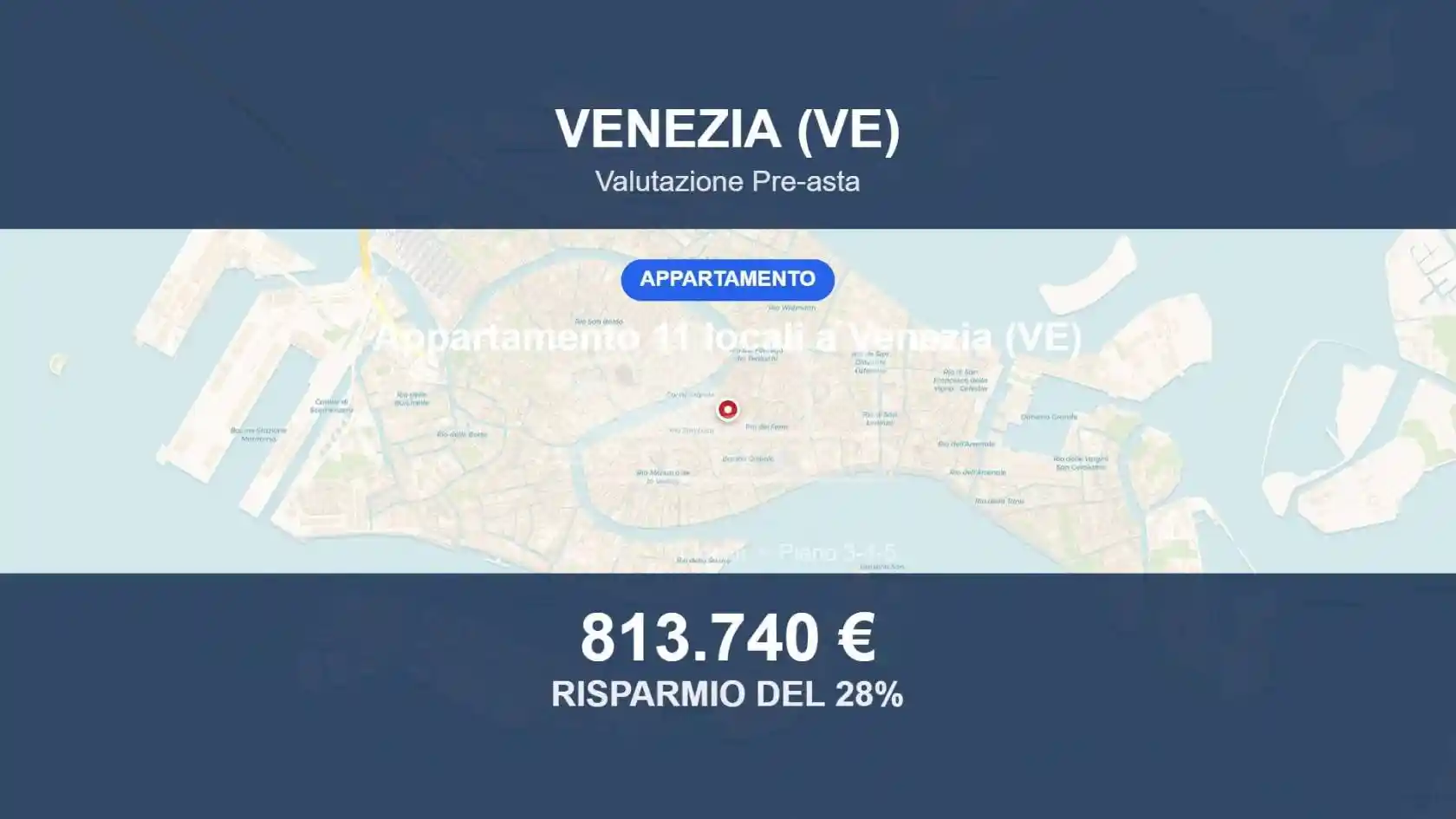 Appartamento in vendita a Venezia