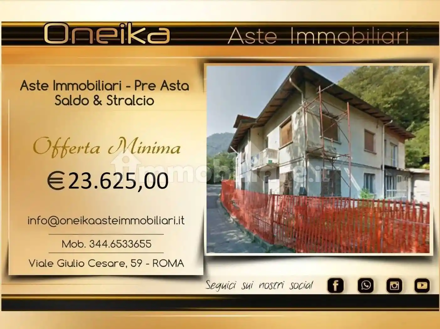 Appartamento in asta a Omegna