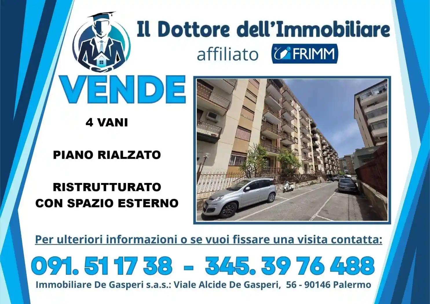 Appartamento in vendita a Palermo