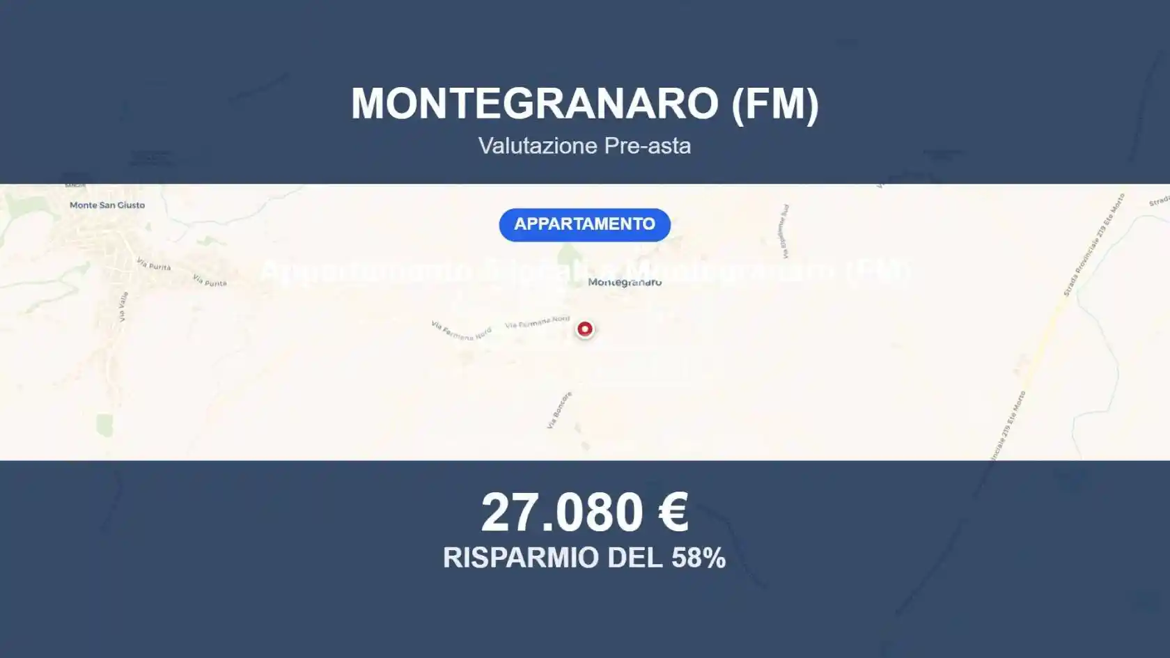 Appartamento in vendita a Montegranaro