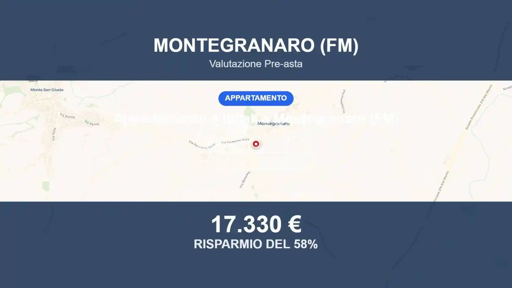 Appartamento in vendita a Montegranaro