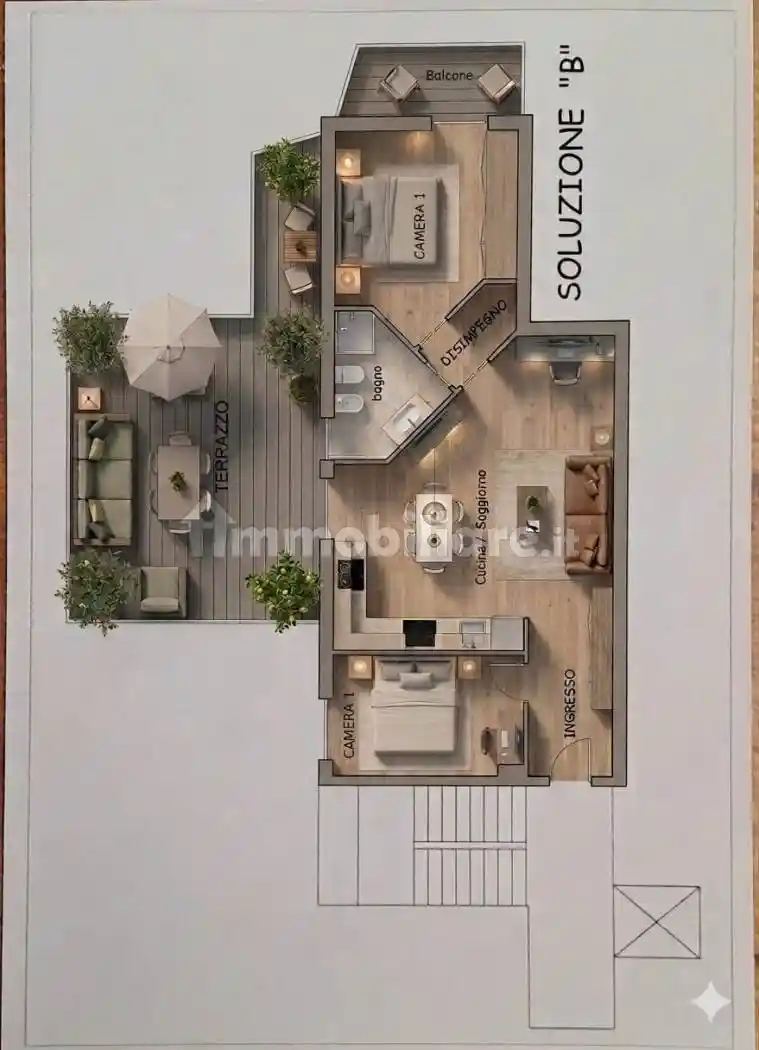 Appartamento in vendita a Bergamo