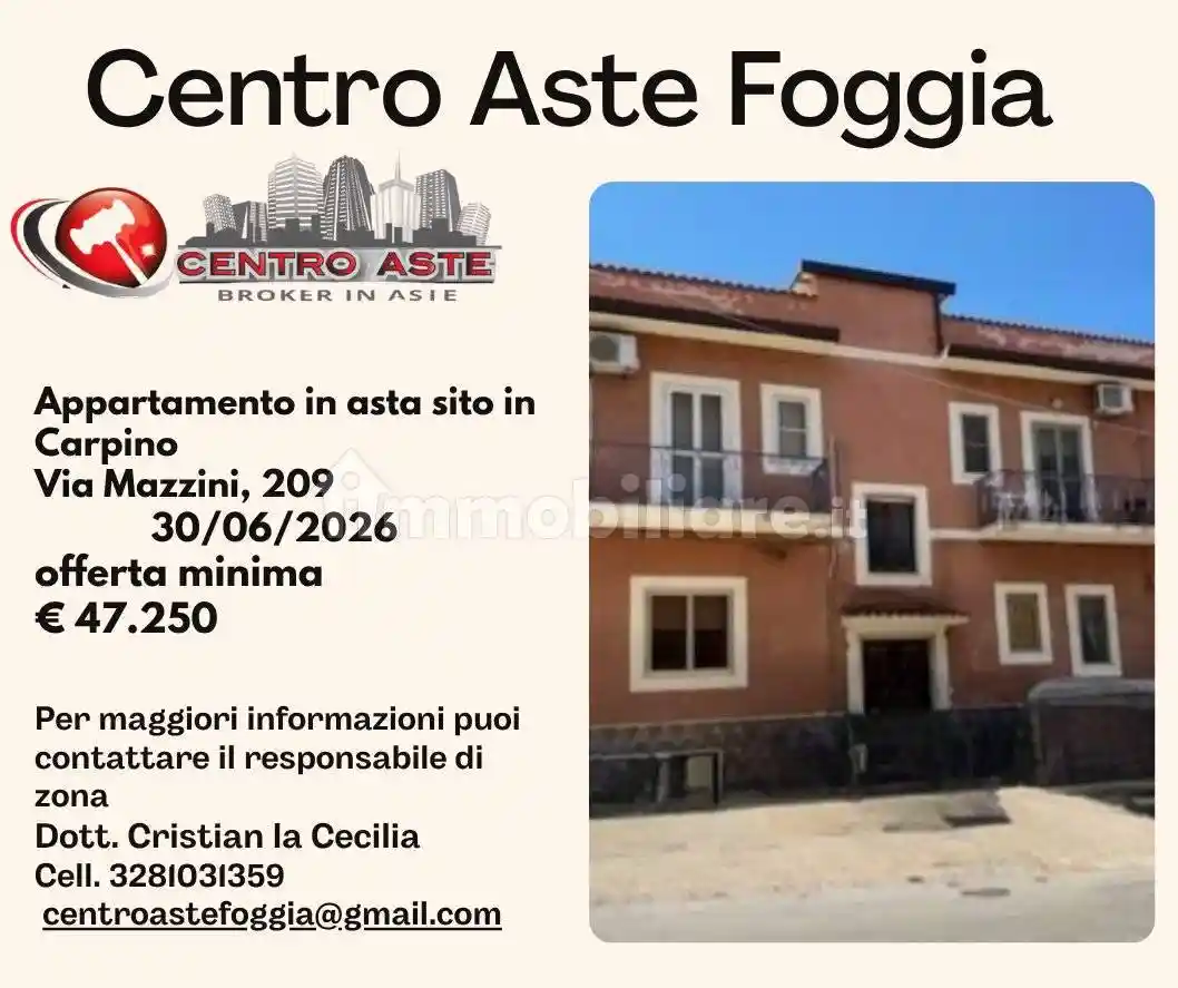 Appartamento in vendita a Carpino