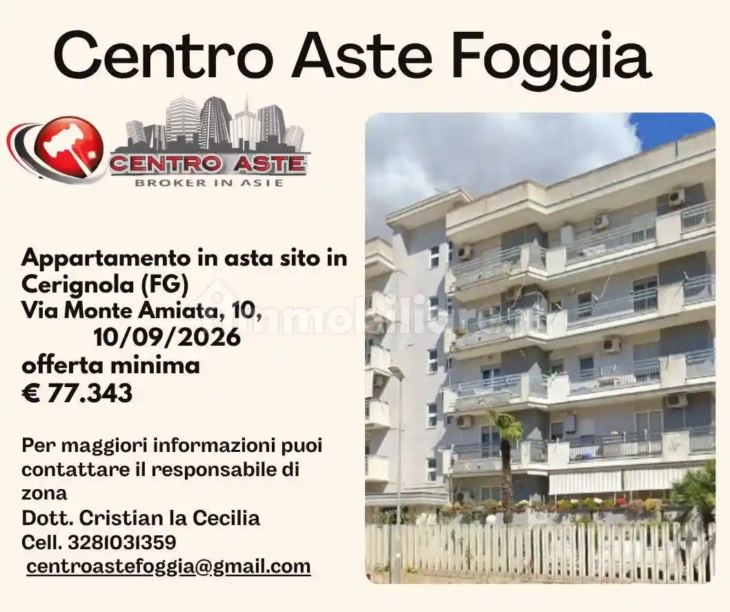 Appartamento in vendita a Cerignola