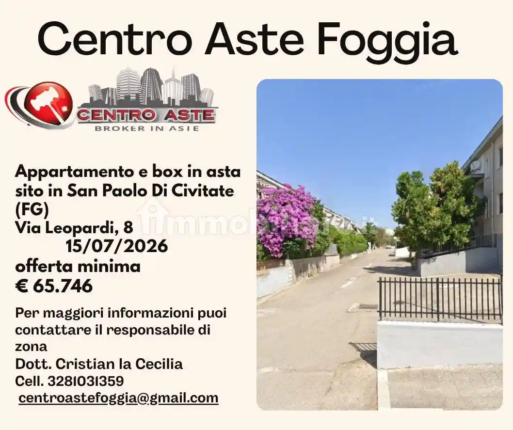 Appartamento in vendita a San Paolo di Civitate