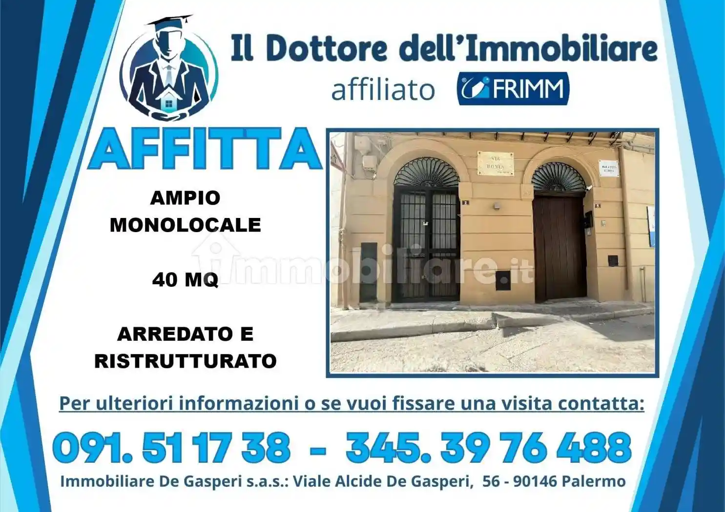 Appartamento in affitto a Palermo