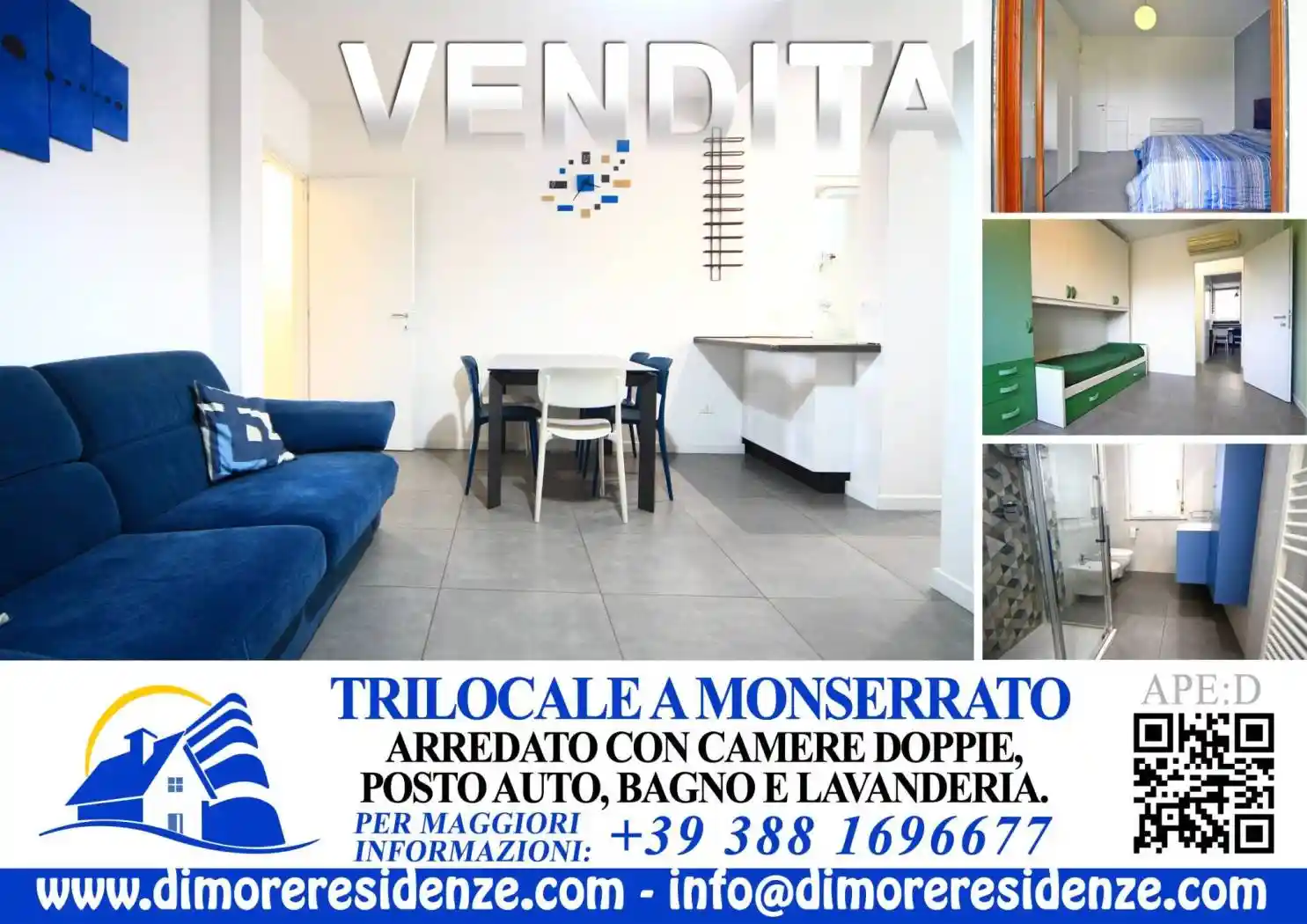 Appartamento in vendita a Monserrato