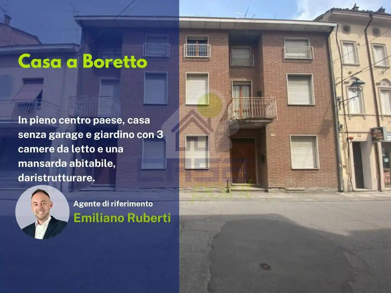 Casa indipendente in vendita a Boretto