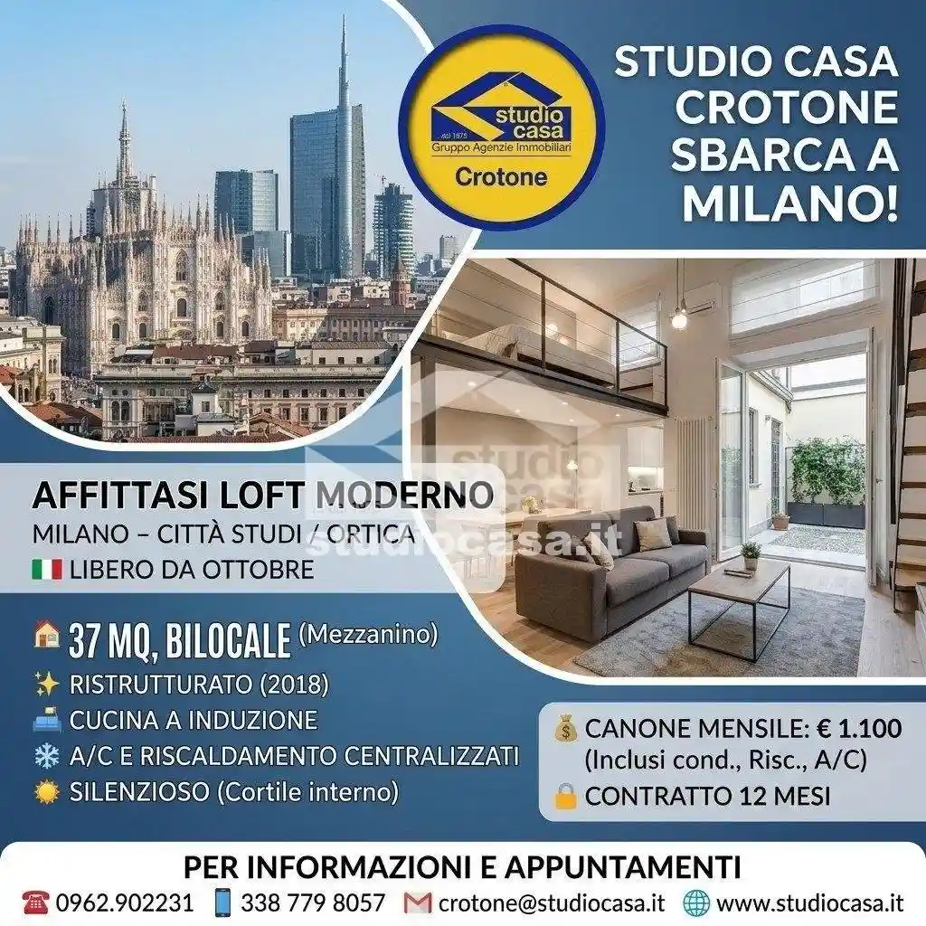 Loft in affitto a Milano