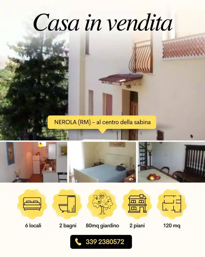 Appartamento in vendita a Nerola